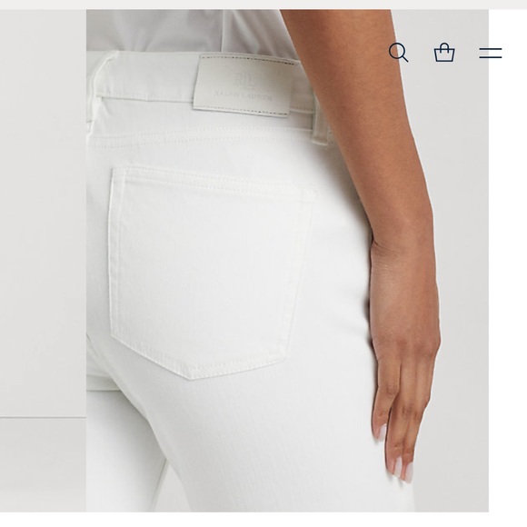 Ralph Lauren Mid-Rise Straight Jeans - Picture 4 of 8